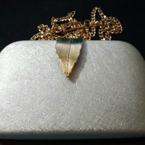 NEW CHIC Evening or Special Occasion Clutch Purse with Detachable Chain, CLASSY!
